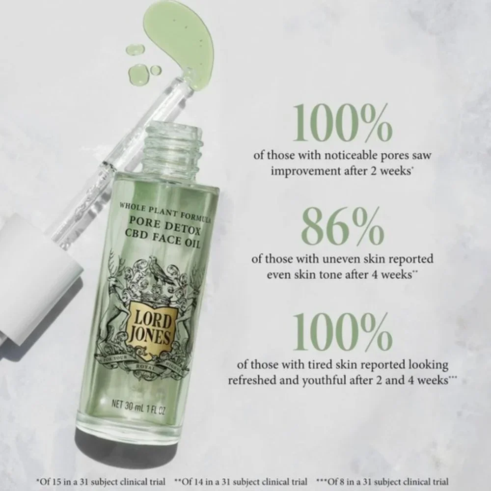 Lord Jones Pore Detox Face Oil Full Size 1oz - Picture 2 of 5